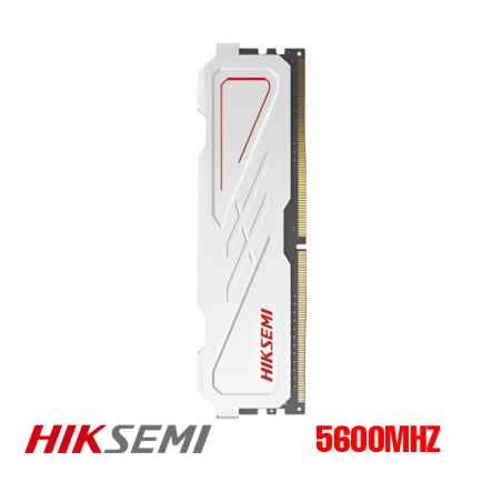MEMORIA 16GB DDR5 HIKSEMI ARMOR WHITE BUS 5600MHz