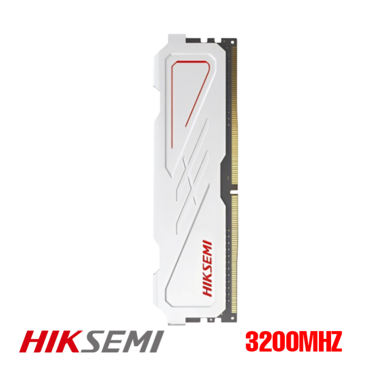 MEMORIA 8GB DDR4 HIKSEMI ARMOR WHITE BUS 3200MHz